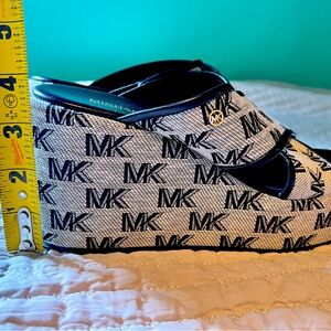 Michael Kors  Black and White Slip-On Shoes